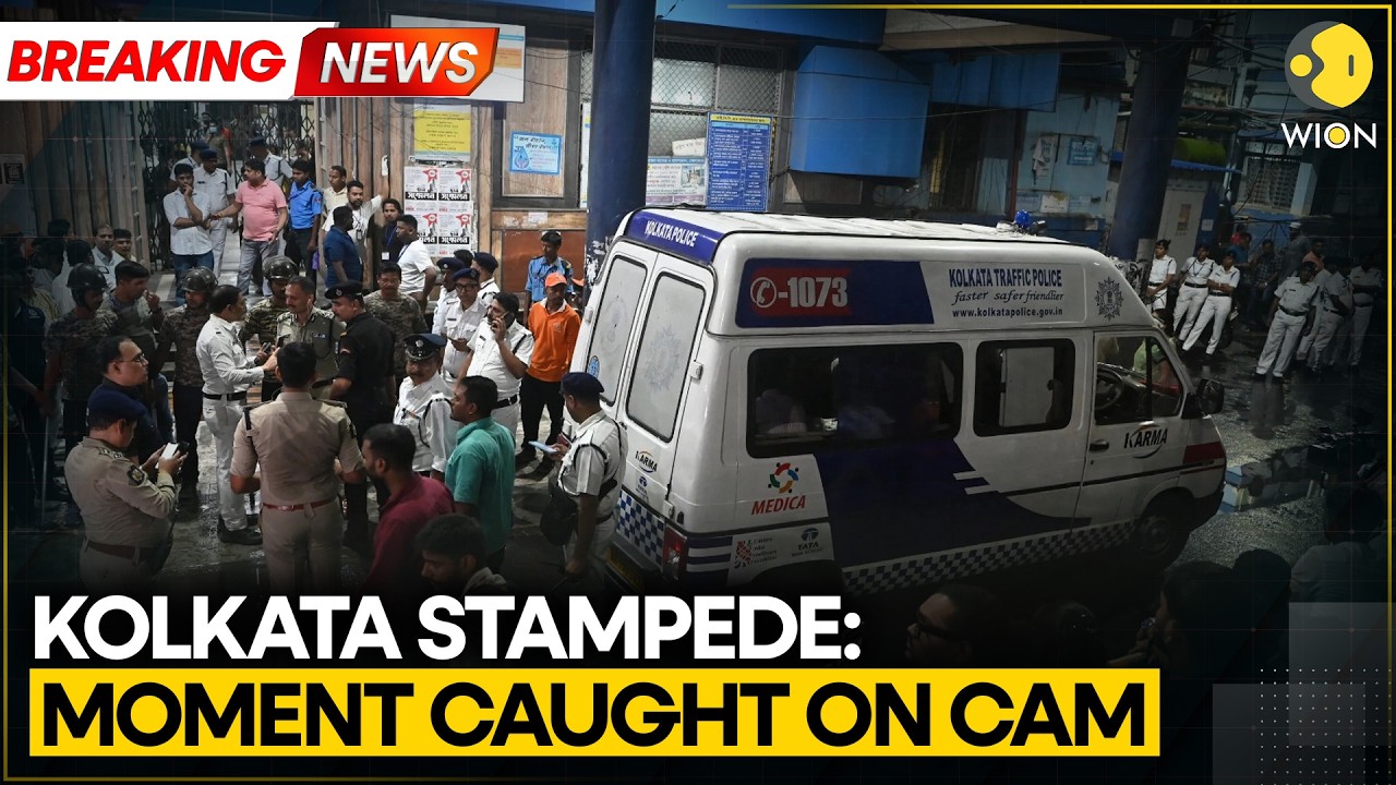 Kolkata Stampede: Video Emerges of Kolkata Durga Puja Pandal Tragedy | WION BREAKING