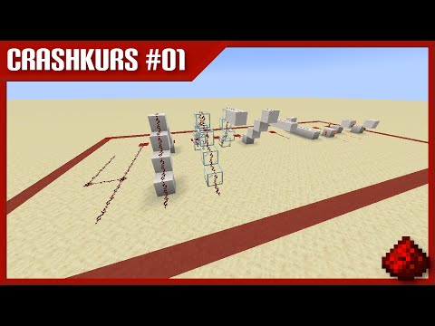 Redstone Crashkurs #01: Redstone Dust, Redstone Torch, Redstone Block - Alle Funktionen erklärt!