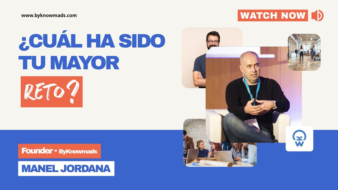 #01 CCL - Manel Jordana nos explica cuál ha sido su mayor reto.