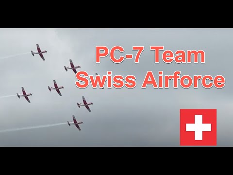 PC 7 Team Swiss precision in aerobatics
