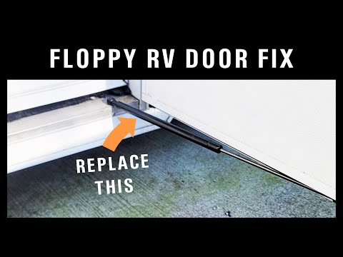 How to Replace Gas Piston/Strut on RV Door