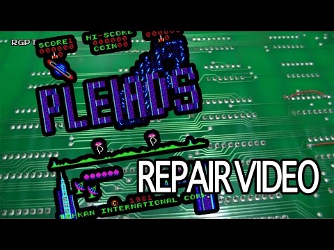 Centuri/Tehkan Pleiads Arcade PCB Repair
