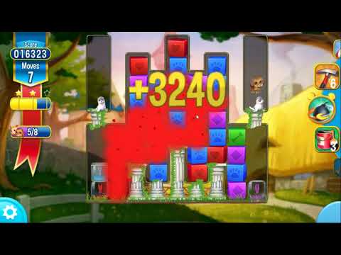 Pet Rescue Saga Level 3879 - NO BOOSTERS | SKILLGAMING ✔️