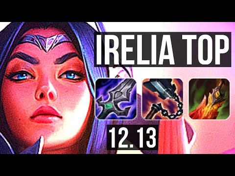IRELIA vs WUKONG (TOP) | 6 solo kills, 900+ games, 13/4/8, Dominating | EUW Master | 12.13
