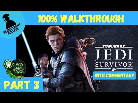 Star Wars Jedi Survivor - 100% Walkthrough Part 3 (with Commentary)