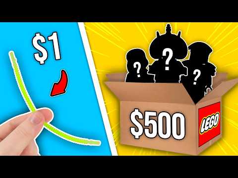 $1 vs $500 Lego Mystery Box!