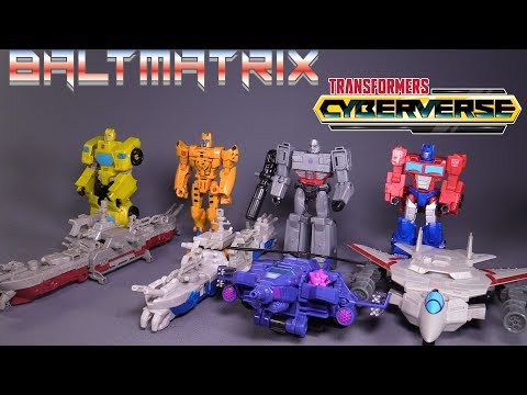 TRANSFORM!!! Transformers Cyberverse Spark Armor Elite Class Wave 1 Figures