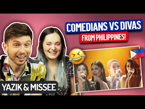 YAZIK & Voice Student react to Comedian Singers vs ASAP Divas