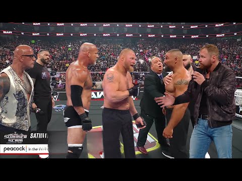WWE 21 October 2025 Brock Lesnar Returns & Attacks Everyone, Match Highlights Today | Review