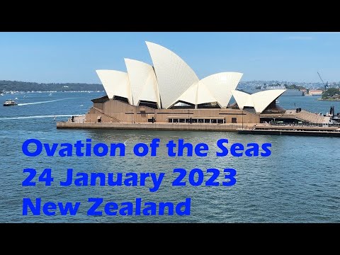 Thumbnail for Ovation of the Seas January 24th 2023 sailing to New Zealand