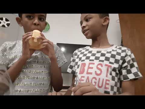 Trying the viral ice cream #viralvideo