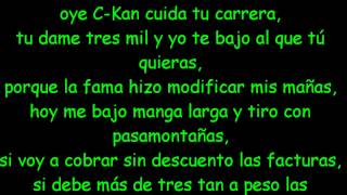 C-Kan - Desaparecido ••con LETRA••