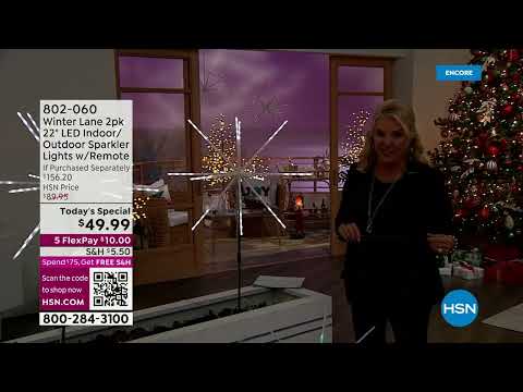 HSN | Deck the Halls - Winter Lane Holiday Decor 10.17.2022 - 03 AM