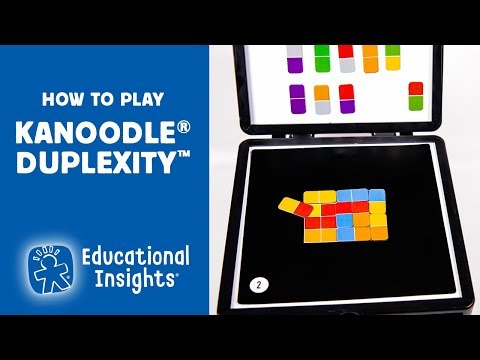 Відео огляд Настільна гра-головоломка Kanoodle "Збери квадрат" Educational Insights