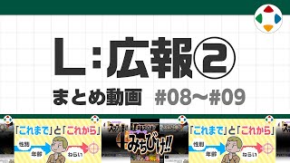 開始 - L: 広報 2 (まとめ動画) #08~#09
