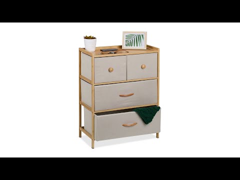 Bambus Kommode 4 Schubladen kaufen | home24
