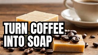 Making Coffee Cloud Soap From SCRATCH - Amazing DIY Results!