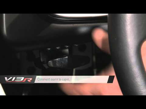 comment ouvrir capot opel zafira