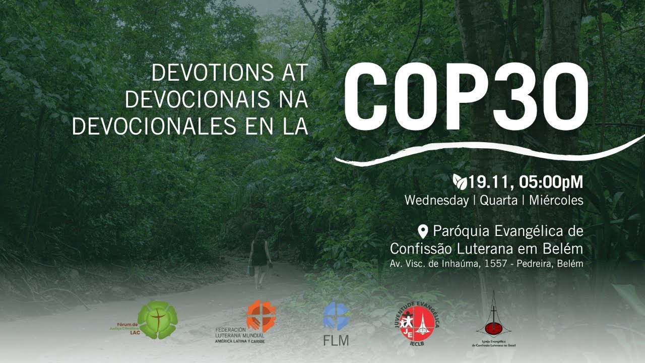 Devocional COP 30 - 19.11.2025