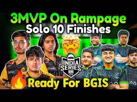 🇮🇳GodLike vs Soul🥵 3 MVP On Rampage😈 GodL Ready For BGIS💛📈