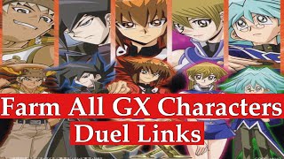 How To Farm All Yu-Gi-Oh GX Characters [Yu-Gi-Oh Duel Links]