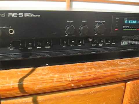 Roland DIGITAL SPACE ECHO RE-5 テープエコー Roland 'Forgotten' RE-5 Space Echo – Synthtopia