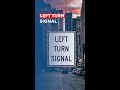 Dedicated Left Turn Traffic Light