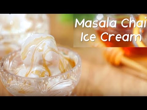 No Churn Masala Chai Ice Cream | Tea Flavored Ice Cream Recipe |Preetha| Dakshin Curry #31DaysOfChai