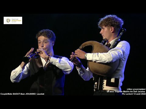 FIL 2022   Couple SAOUT-JOUANNO        29 ème Trophée Matilin An Dall  Jeunes       14 août