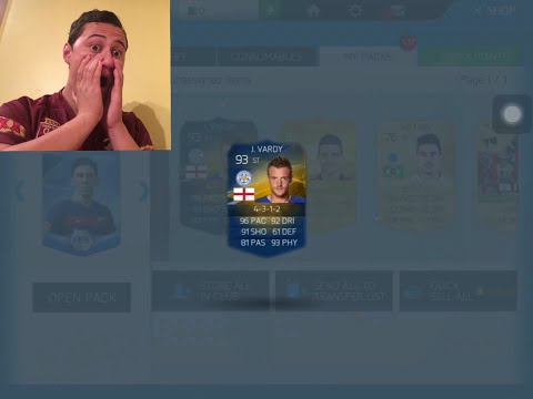 OMFG!!! JAMIE VARDY IN A PACK!!!EA TOTS PACK OPENING!