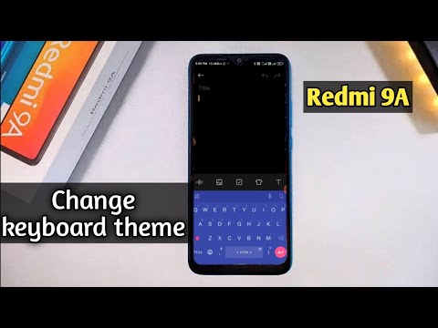 ⌨️How To Change Keyboard Theme InRedmi 9A Keyboard Wallpaper Keyboard Theme Kaise Change Kare