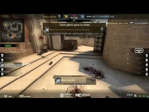 DIVISIÓN DE HONOR CSGO - k1ck vs gBots - Mirage - Ronda de kanarito♥