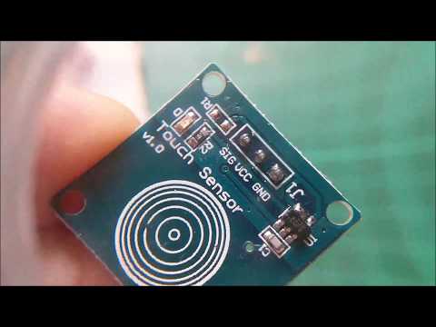 TTP223 - 1 Channel Capacitive Touch Sensor Module Blue Color