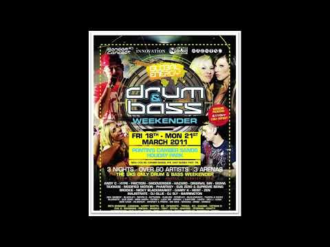 DJ Sly (SDC) MC's Trigga, Bassman & Shaydee - Global Energy Drum & Bass Weekender 2011.