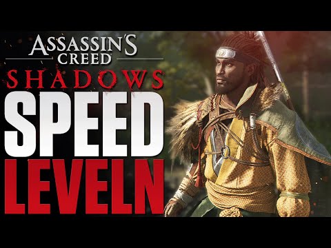 SPEED LEVELN in Assassin's Creed Shadows - Level 60 & Wissenspunkte