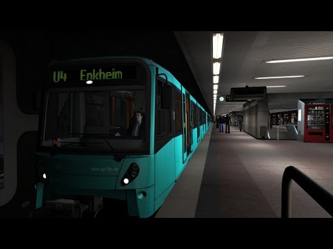 Let's Play Train Simulator 2015 Subway Frankfurt Line U4 (Episode 57)