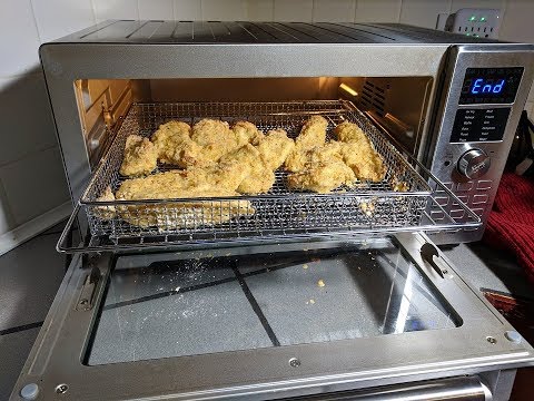 Air Fried Chicken Breast Strips NuWave Bravo XL Smart Oven Recipe
