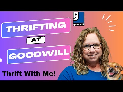 Thrifting at GOODWILL! Let's Go Thrifting and HAUL!