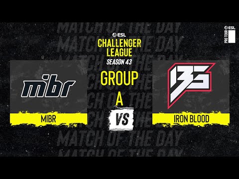 MIBR vs. Iron Blood - Map 3 [Vertigo] - ESL Challenger League Season 43 - NA - Group A