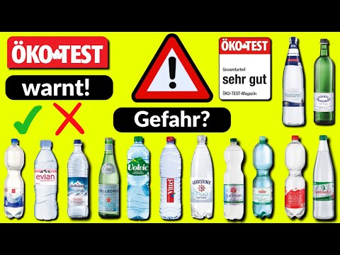 🚨 SCHOCKTEST ENTHÜLLT! 🚨 Diese beliebten Mineralwässer sind GIFTIG! – ÖKO-TEST deckt ALLES auf!