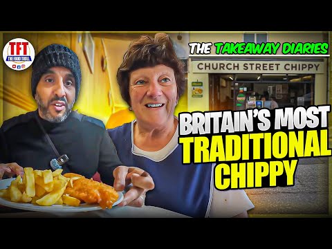 THEY’VE BEEN FRYING FOR 48 YEARS — The Most AUTHENTIC  CHIPPY I’ve Ever Seen! 🍴