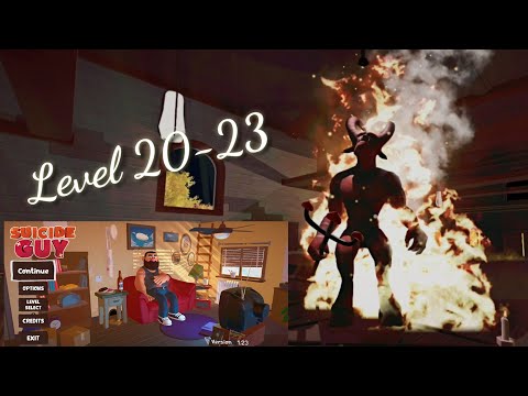 Suicide Guy - Android Gameplay : Level 20 to 23