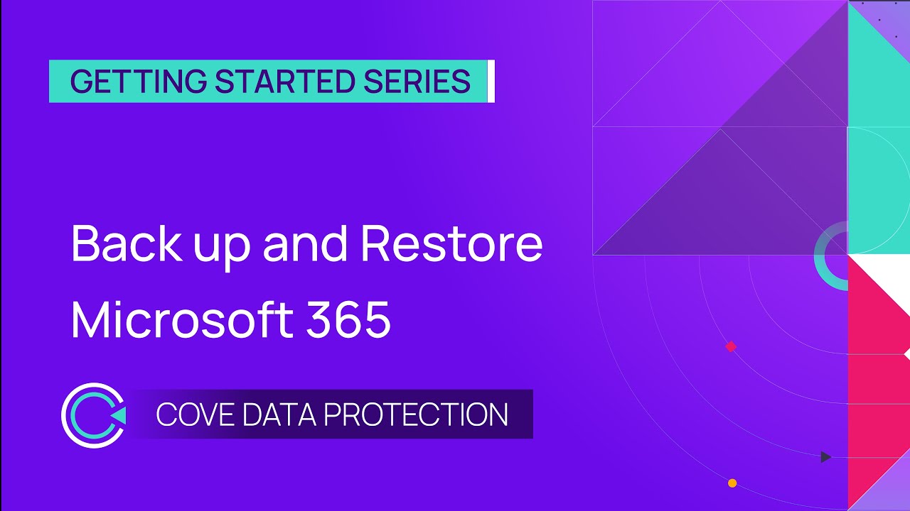 Back up and Restore Microsoft 365