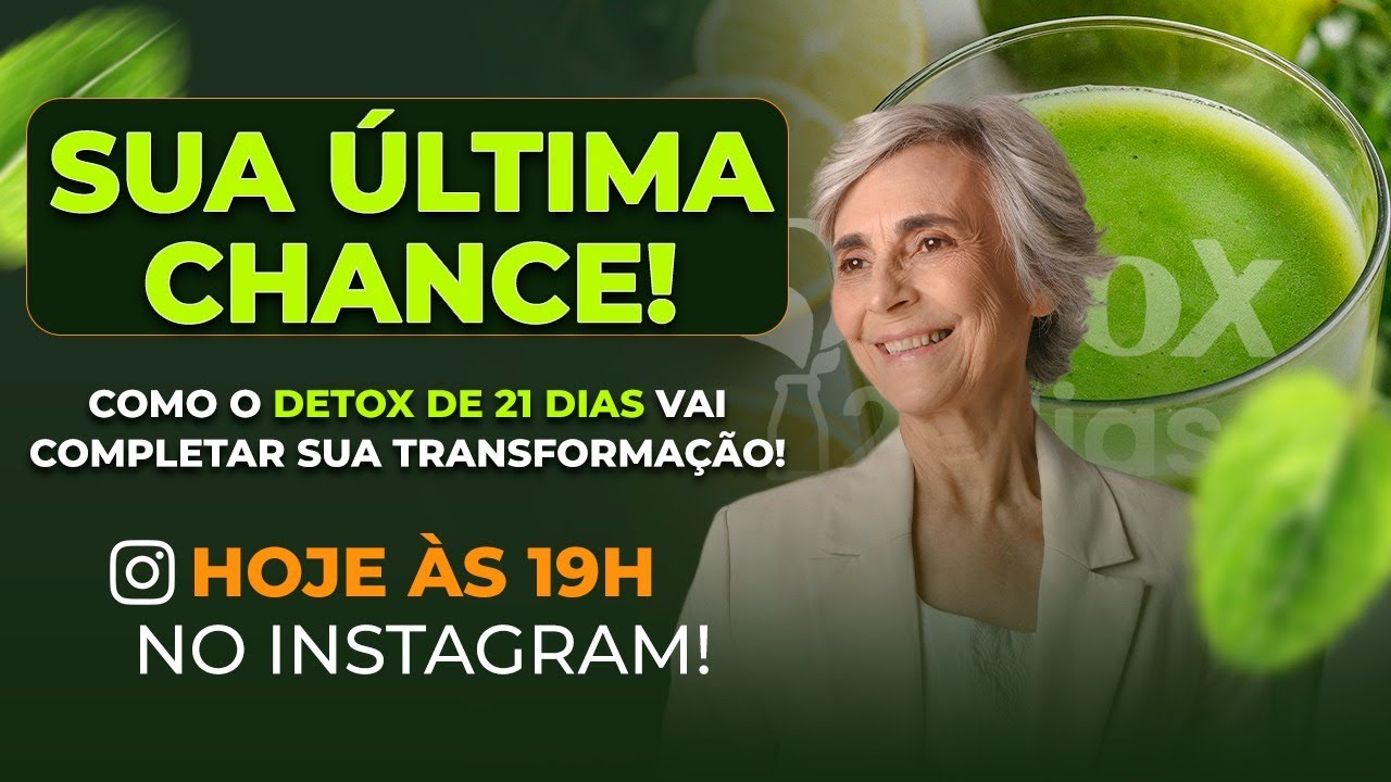 Última Chance Para Transformar Sua Saúde