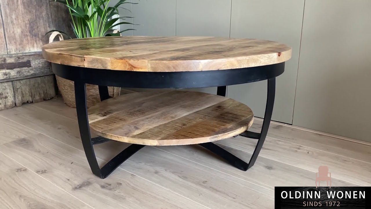 Salontafel Paras 90 cm - Old Inn Wonen