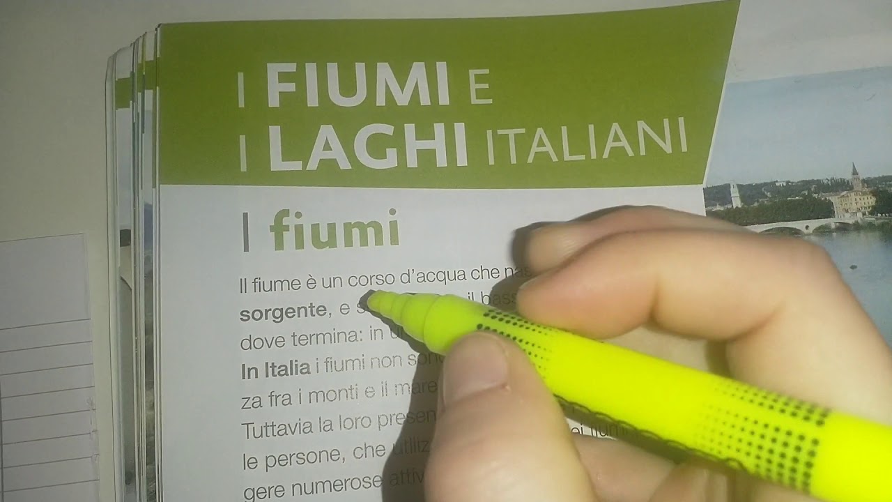 I fiumi Italiani