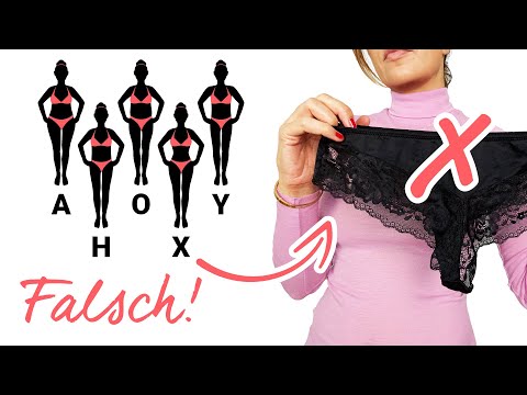 Die BESTE und SCHLECHTESTE Unterwäsche für jeden Figurtyp