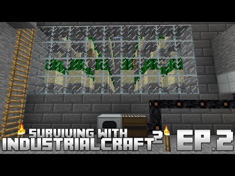 Surviving With IndustrialCraft 2 :: Ep.2 - Infinite Power Generation Using Cactus