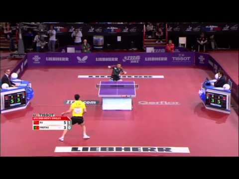 WTTC 2013 Highlights: Xu Xin vs Marcos Freitas (1/8 Final)