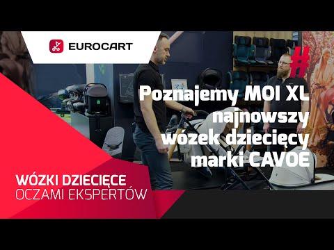 Видео представяне на бебешка количка CAVOE MOI XL Macaroon
